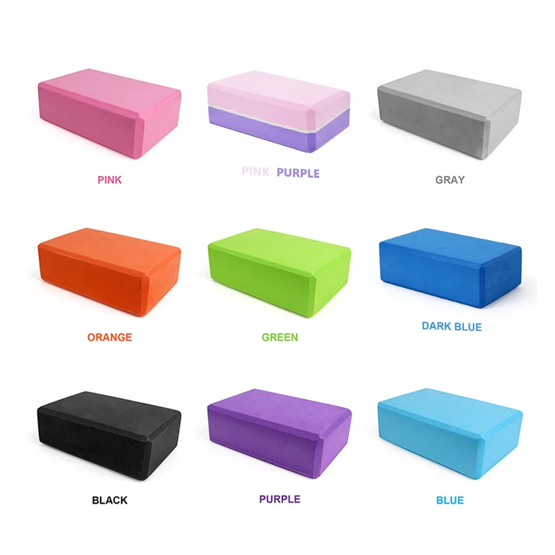 Pilates Yoga Block - Bloc de Yoga en mousse EVA,