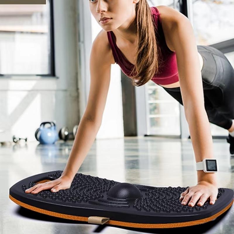 Balance Board Wobble - Tapis de bureau debout anti-fatigue, planche