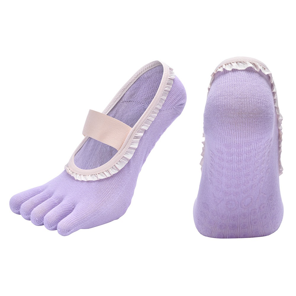 Pilates Yoga Classes - Chaussettes de yoga créatives antidérapantes en