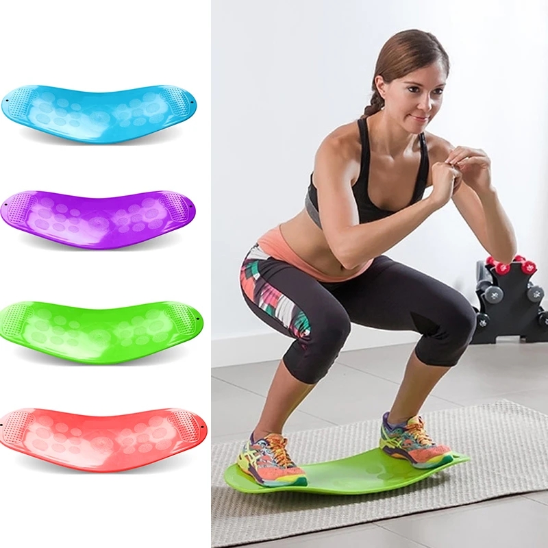 Balance Board Wobble - Planche d'équilibre pour fitness à domicile,