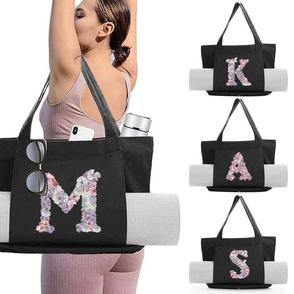 Pilates Yoga Flow - Sac à main en toile de