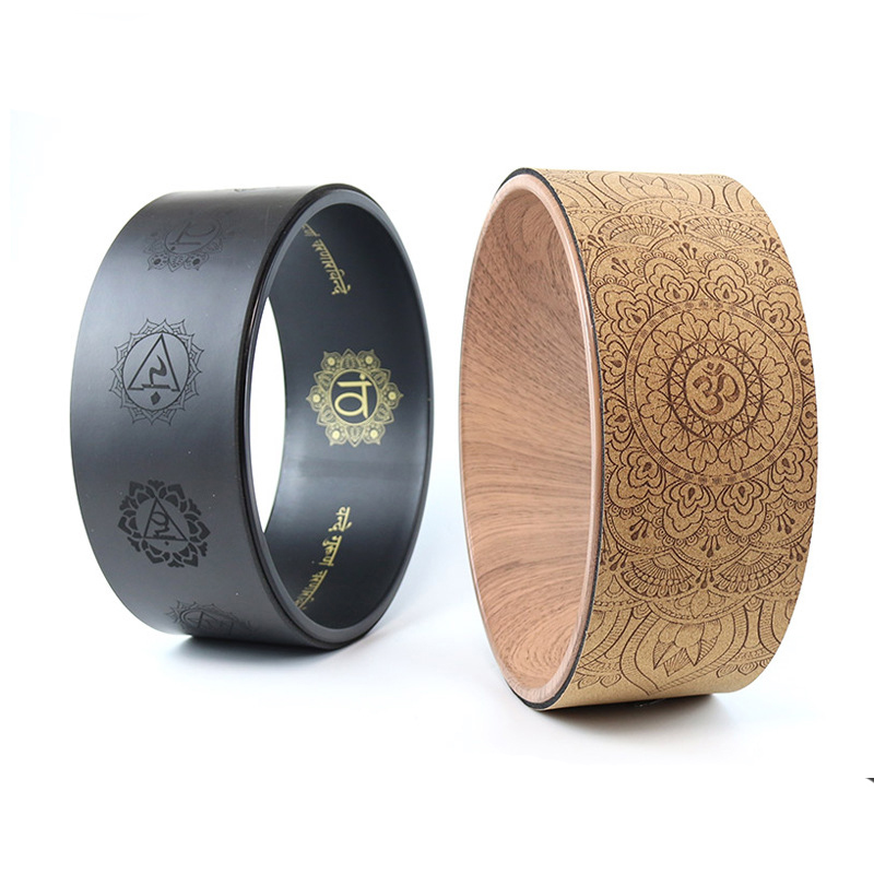 Pilates Yoga Wheel - Roue de Yoga Pilates en bois
