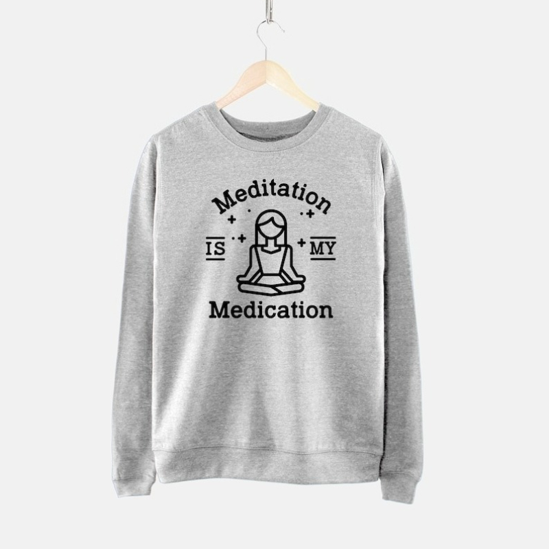 Sweat-shirt de méditation-la m - Pilates Yoga Jumper avis et prix