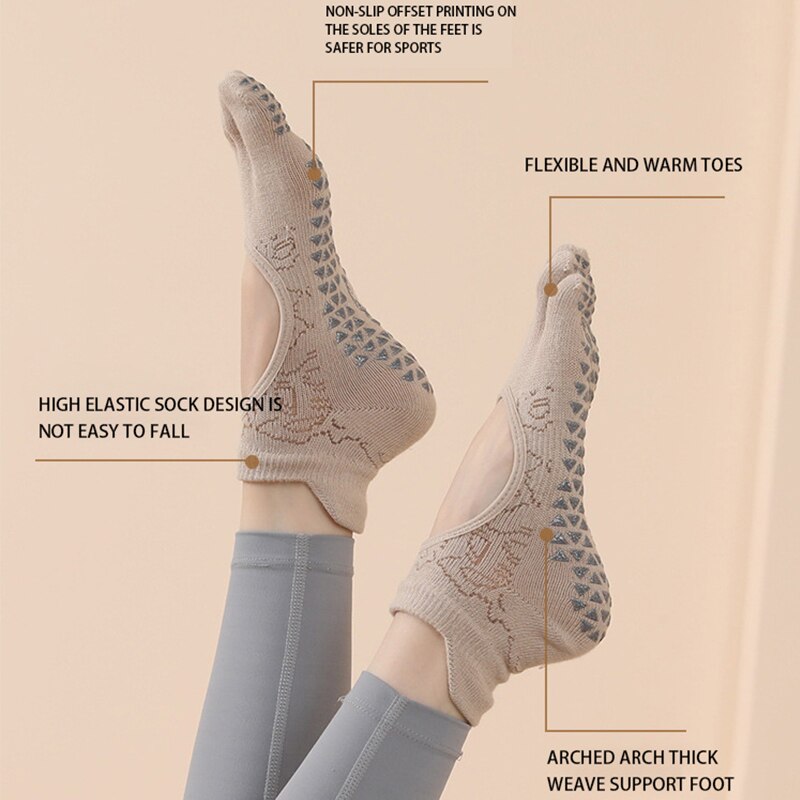 Chaussettes de yoga coordonnan - Pilates Yoga Training avis et prix