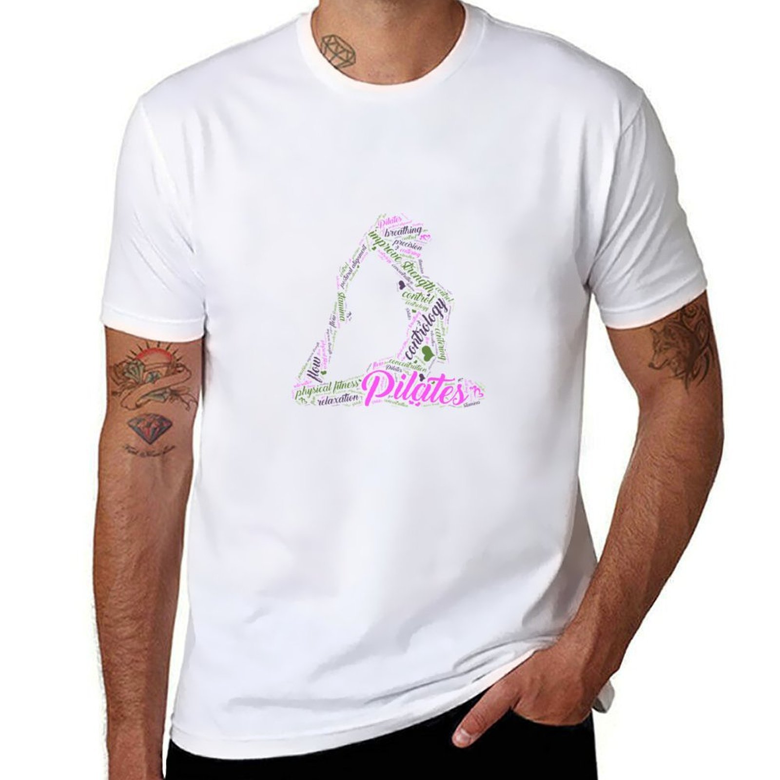 Femmes amusant mot nuage et mi - Pilates Yoga Classes avis et prix