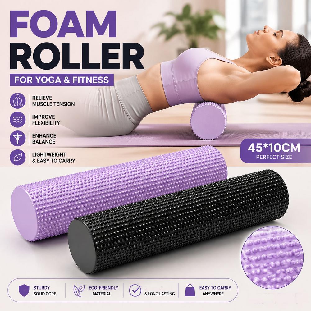 Rouleau de yoga en mousse EVA  - Pilates Yoga Wheel avis et prix