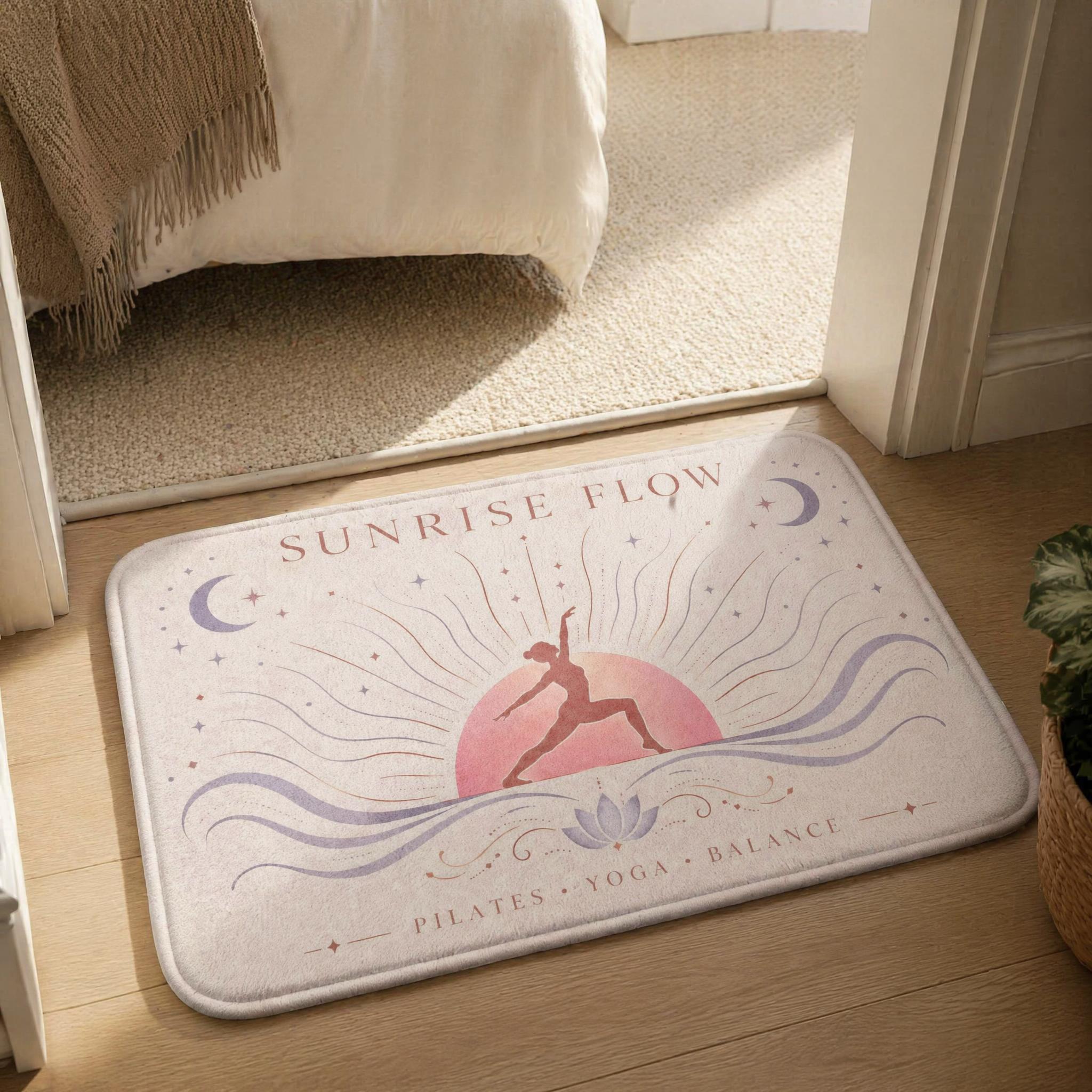 Tapis de yoga Sunrise Flow, ta - Pilates Yoga Flow avis et prix