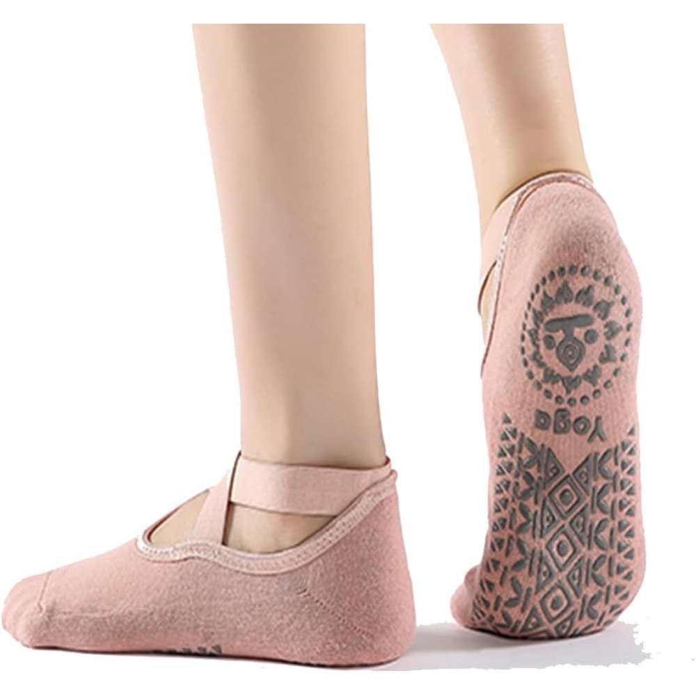 Chaussettes de yoga avec grip  - Pilate Yoga Workout avis et prix