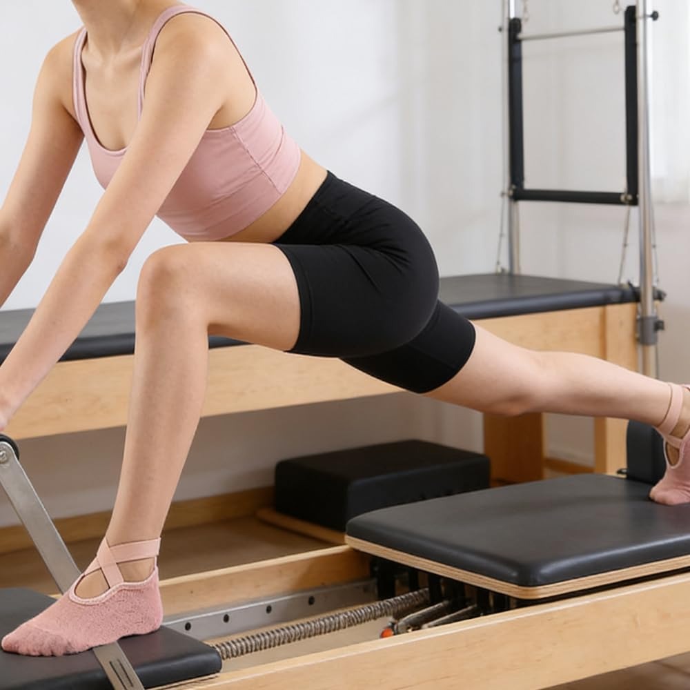 Chaussettes de yoga avec grip  - Pilate Yoga Workout avis et prix