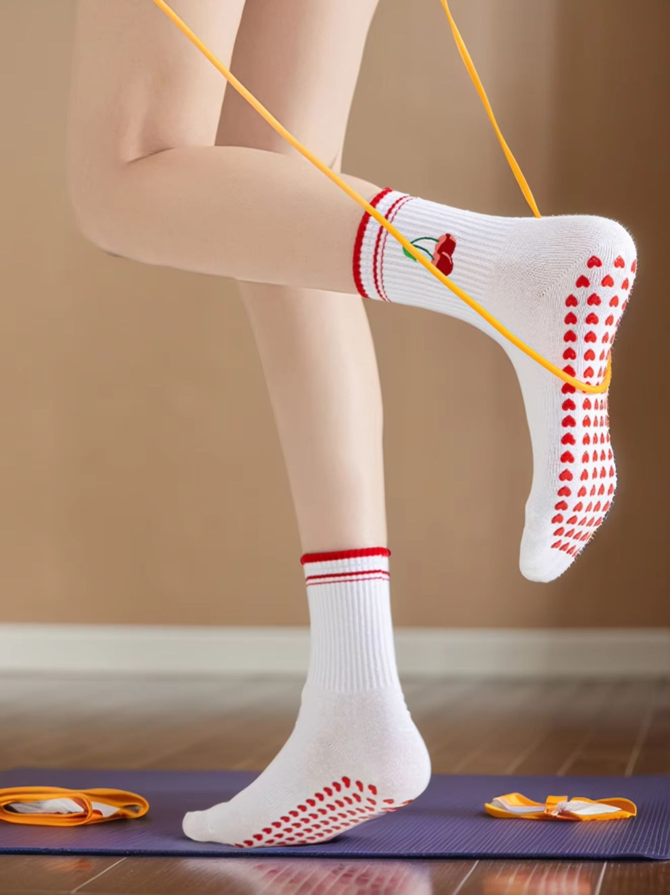 1 paire de chaussettes de yoga - Pilates & Yoga With Harna avis et prix