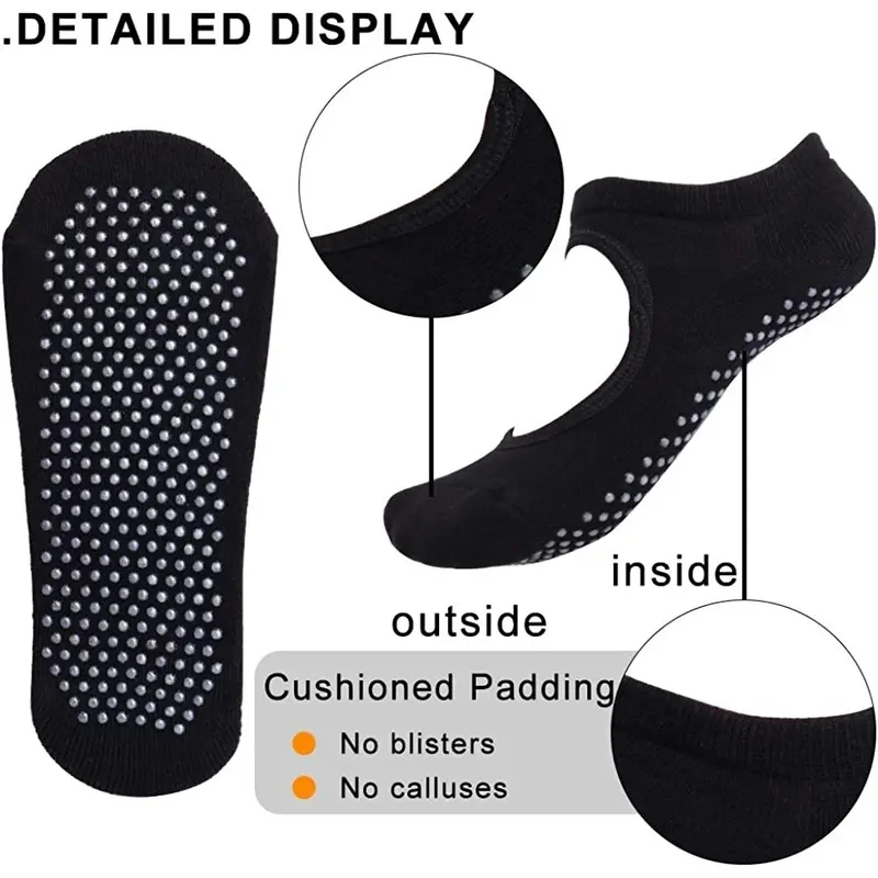 Chaussettes de yoga antidérapa - Pilate Yoga Workout avis et prix